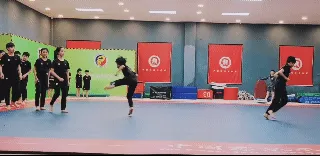 중국의 태권도 도장 모습들.gif 이미지 3