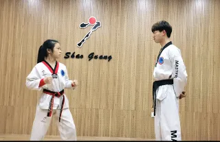 중국의 태권도 도장 모습들.gif 이미지 9