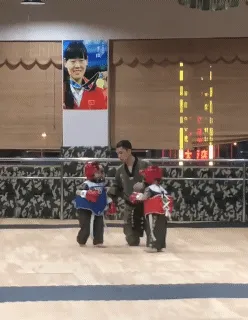 중국의 태권도 도장 모습들.gif 이미지 11