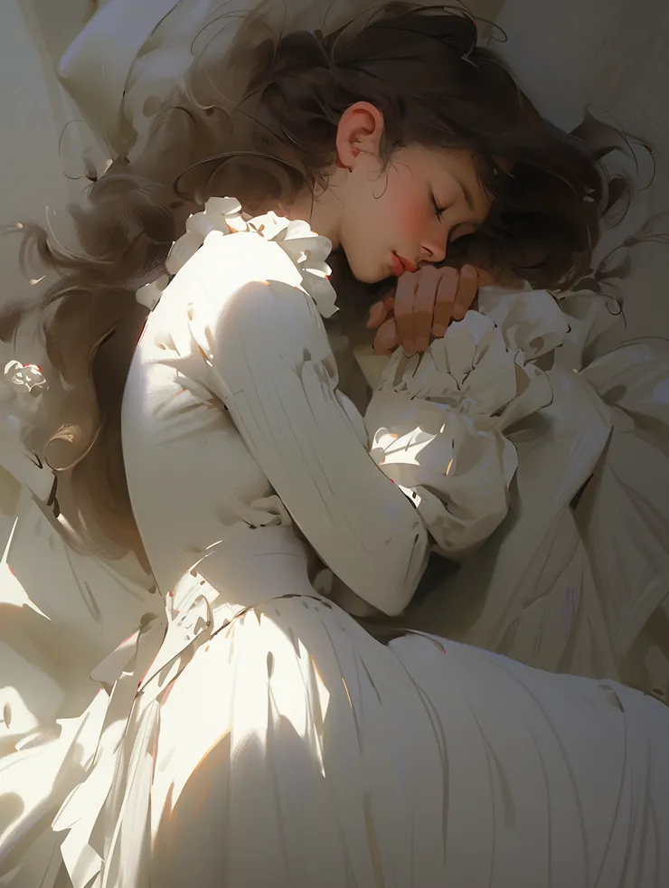 heavyrain39_a_gril_white_dress_sleeping_peaceful_image_hyper-re_b415a3f8-6ecf-41f0-9172-8b99e7a3854e.png