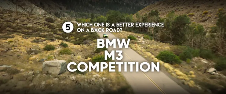 Hagerty - Tesla Model 3 Performance vs BMW M3 Competition — Track Battle — Cammisa