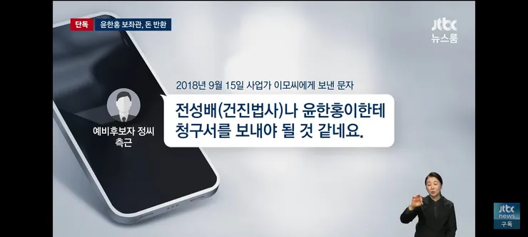 건진법사에 건네진 돈을 목격했던 이천수 이미지 15
