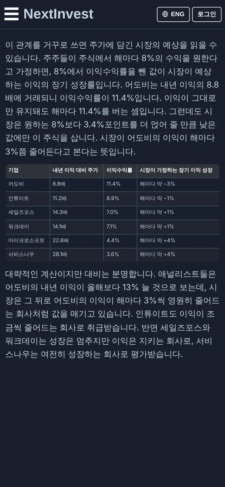 AI가 소프트웨어를 먹는다는데, 이익 전망은 왜 그대로일까 이미지 5
