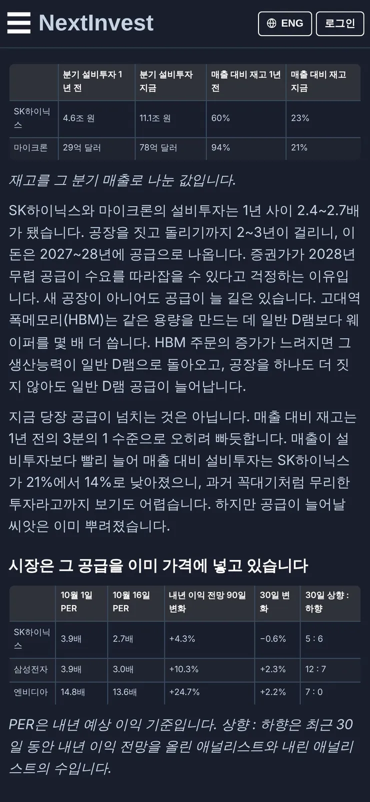 AI 수요가 계속되면 삼성전자·SK하이닉스 주가는 결국 오를까 이미지 4