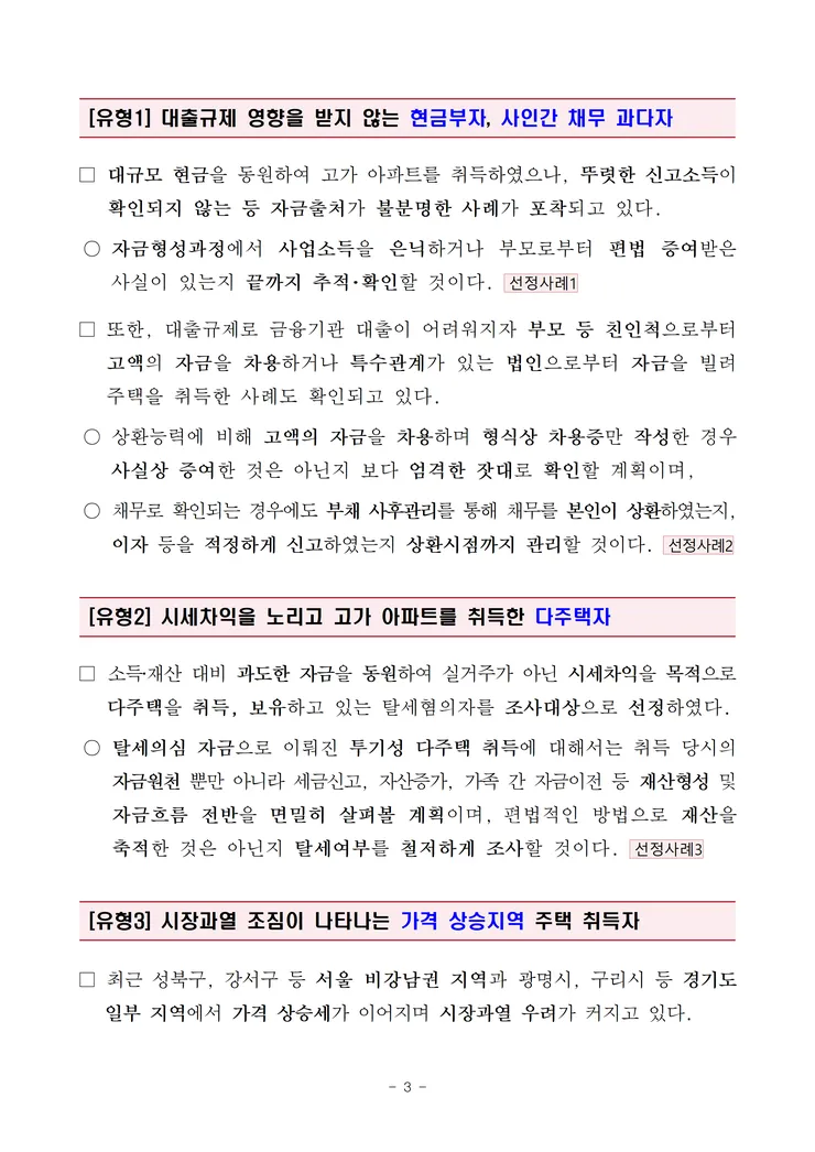 260519 대출규제 밖 현금부자, 시세차익을 노린 다주택자 등 부동산 탈세혐의자 127명 자금형성과정 철저히 검증 image003.png