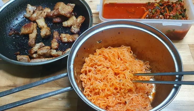 고딩 딸내미 따라서 해먹어 봤더니 맛있네요. 이미지 1