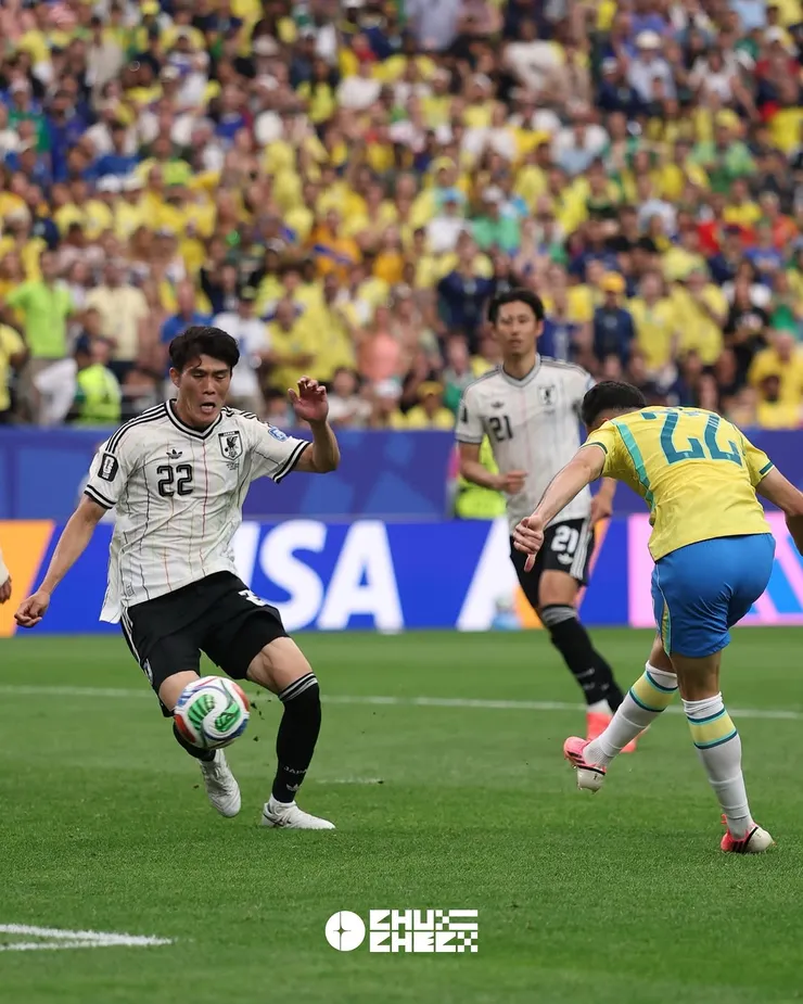 월드컵 32강전 브라질 vs 일본 경기 결과와 하이라이트 이미지 5