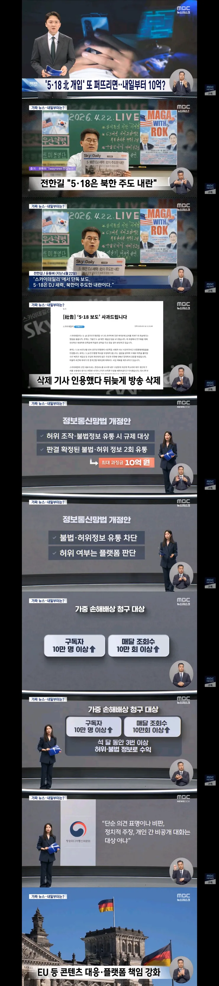 정부 마음대로 가짜뉴스 딱지' 따져보니‥'원조 입틀막'의 언론자유 걱정 이미지 2