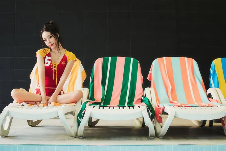 브브걸 여름 신곡 <바디 웨이브> 뮤비 이미지 7