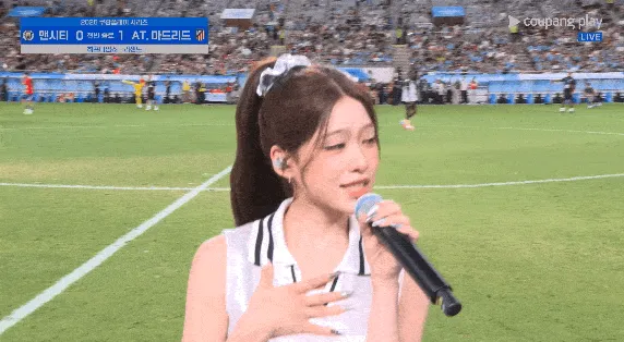 리센느의 축구장 공연과 이강인과의 만남 이미지 5