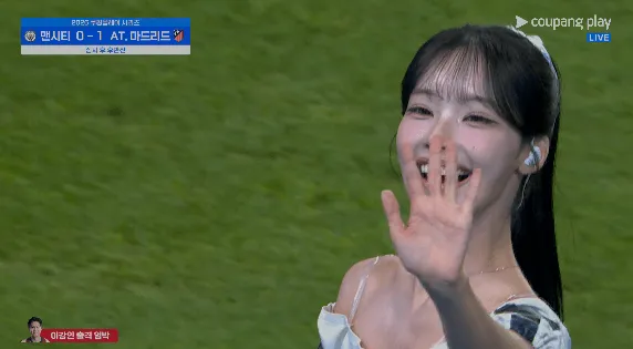 리센느의 축구장 공연과 이강인과의 만남 이미지 8