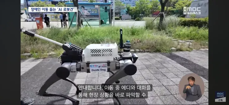 시각장애인 ‘새 눈’ 될까...'AI 안내견' 이미지 7
