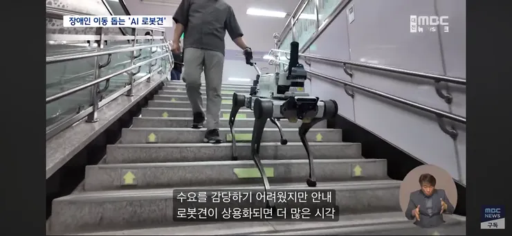 시각장애인 ‘새 눈’ 될까...'AI 안내견' 이미지 12
