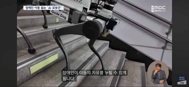 시각장애인 ‘새 눈’ 될까...'AI 안내견' 이미지 13