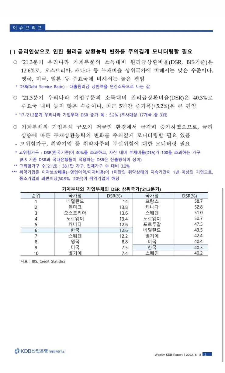 국제 비교를 통해본 우리 나라 민간 부채 현황 및 추이 - KDB 산업은행 경제연구소 이미지 4