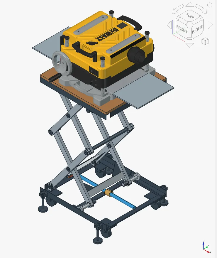 * v6 R2 — 드릴 구동 배치 검토 (가공용 아님) - FreeCAD 1.1.3 2026-09-14 17-15-24.png